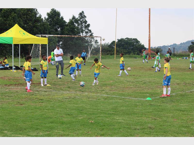 Sundowns youth teams impress at Linhill Celtic FC's preseason event.
