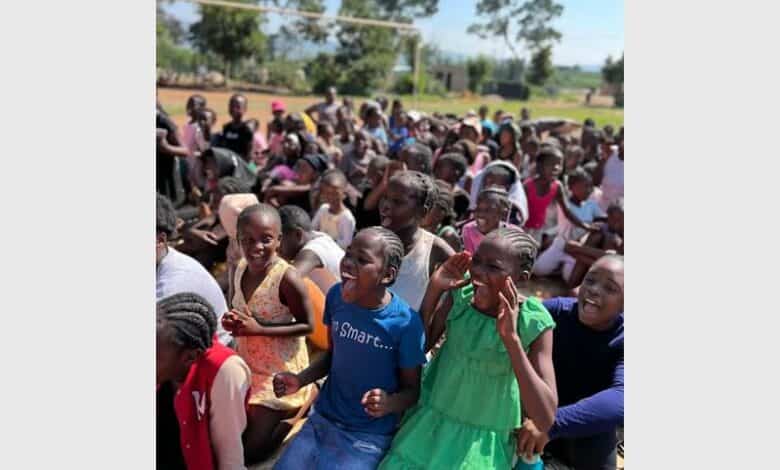 Metro World Child SA nourishes hungry kids at Lehae Settlement in Eikenhof.