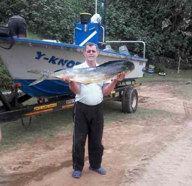 Caught off toti on boat Y~Knot skipper