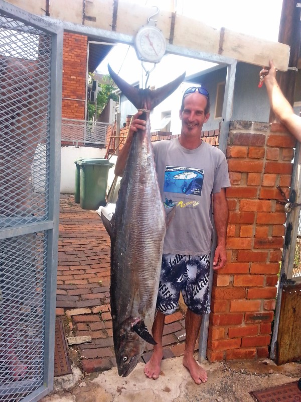 Winkle Fishing Ski Club congratulates member, Brad Turner on his catch on Saturday morning. The couta weighed 40.2kg. For any club enquires, call Bryon on 082-940-5105.