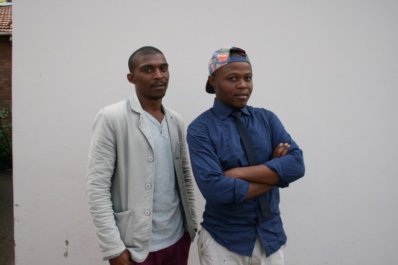 Fesitval organiser, Sbonelo Maphumulo and hip hop artist Sbusiso 'Budaz' Dangazela invites young people to a Youth Day festival.