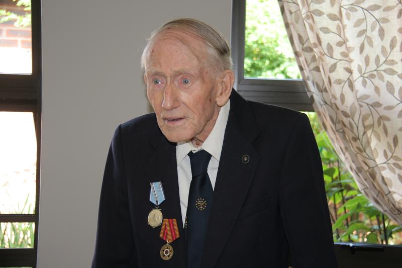 Stan Colvin, a fourth engineer, was part of the first Arctic convoy on board the ‘Llanstephan Castle’ in 1941.
