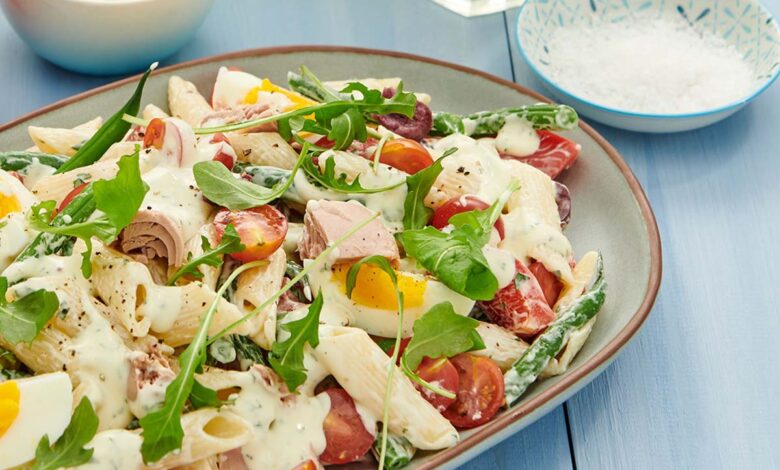 28 DECEMBER - WFD - Creamy tuna pasta salad