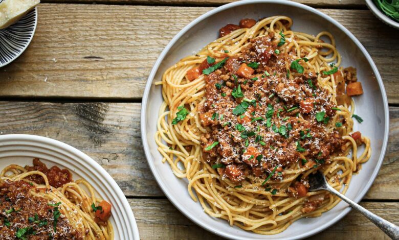 29 MARCH - WFD - Beef spaghetti Bolognese