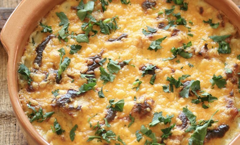 8 MARCH - WFD - Cheesy chicken and sweetcorn casserole
