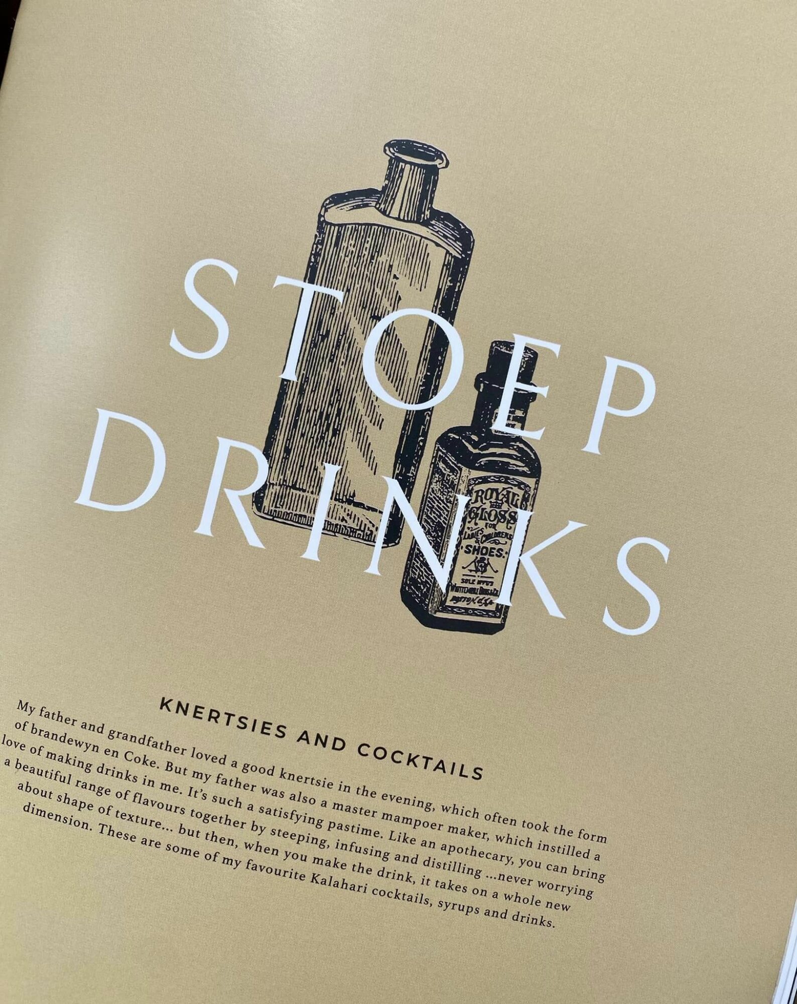 3 stoep drinks