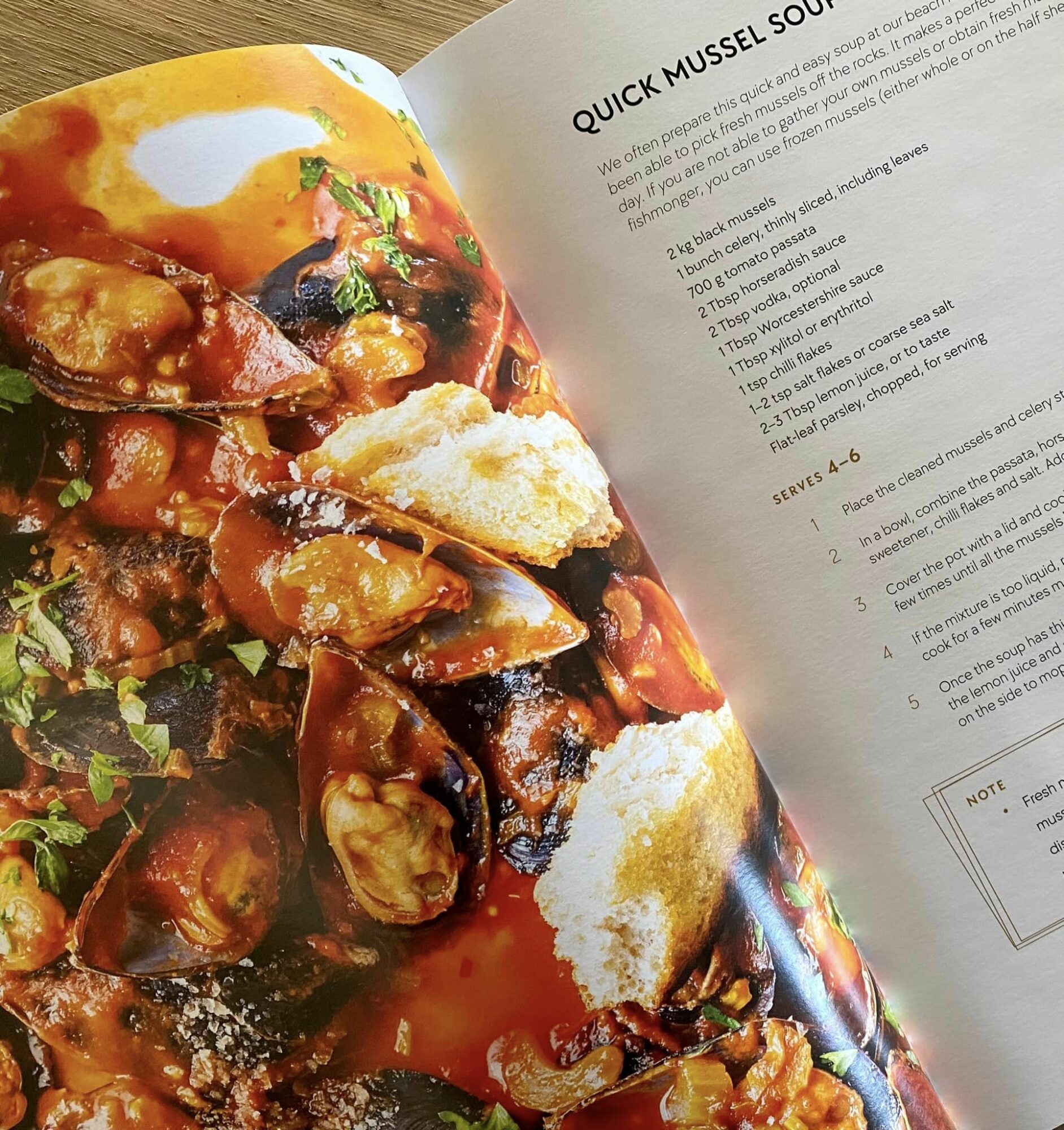 mussel soup
