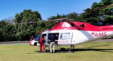 medical helicopter