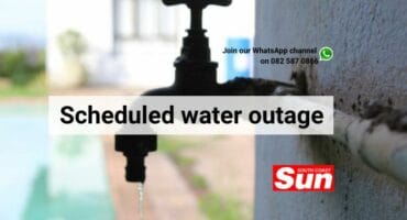 A dripping water tap.