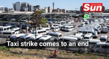 Taxi rank full of taxis