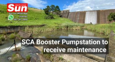 A photograph of a dam.