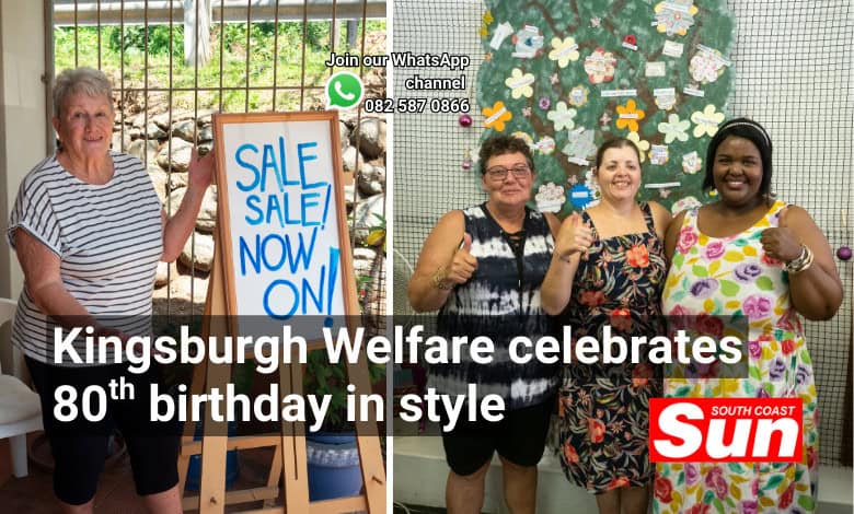 Celebrations and charity shopping at Kingsburgh Welfare