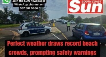 Metro police patrol beach road