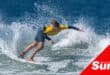 a man surfing in the ocean