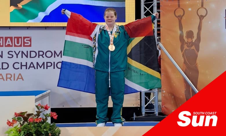 Amanzimtoti gymnast wins two medals for South Africa