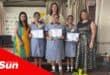 a group photograph at a school