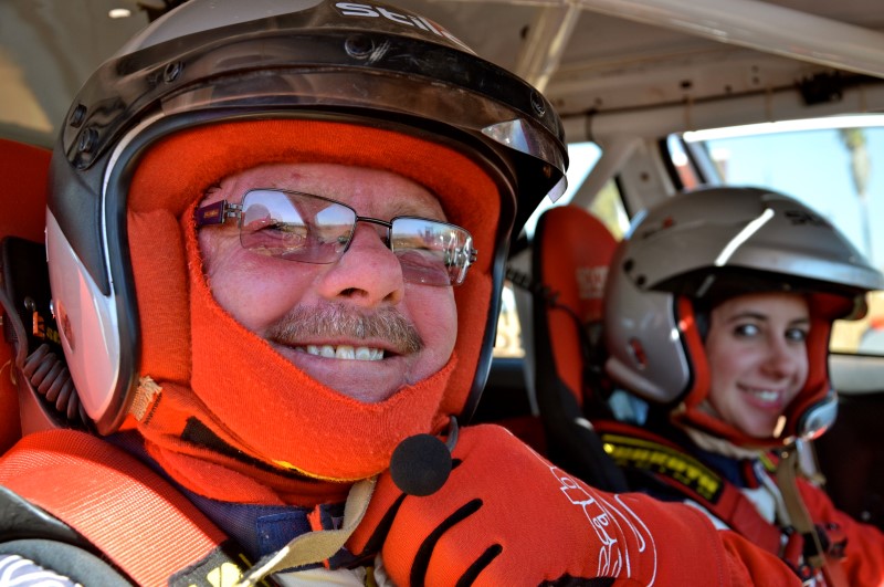 Craig Trott and his co-driver Janine Lourens