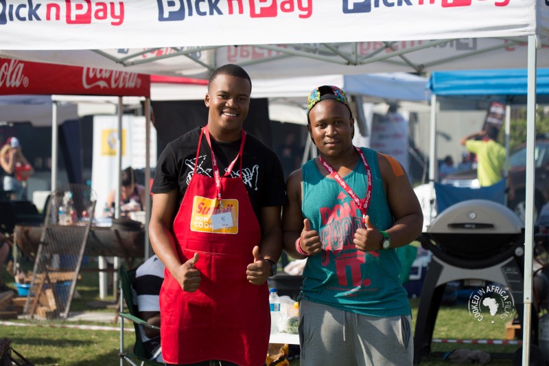 Cousins, Kevin Jonas and Milan Motlohi vie for the title of ultimate Braai Master.