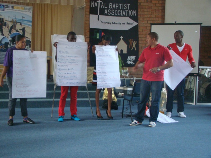 Challenges facing the youth are discussed at South Durban Basin dialogue.
