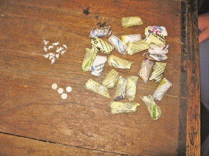 The drugs siezed in Dinapur Road in Merebank.