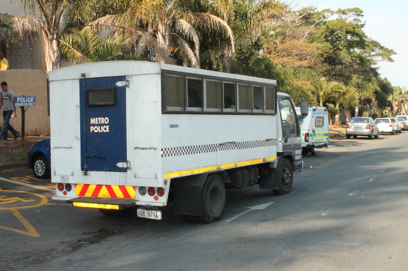 One of the Metro Police vehicles used to disperse vagrants. PHOTO: Tiffany Avern-Taplin/Mid-South Coast Mail