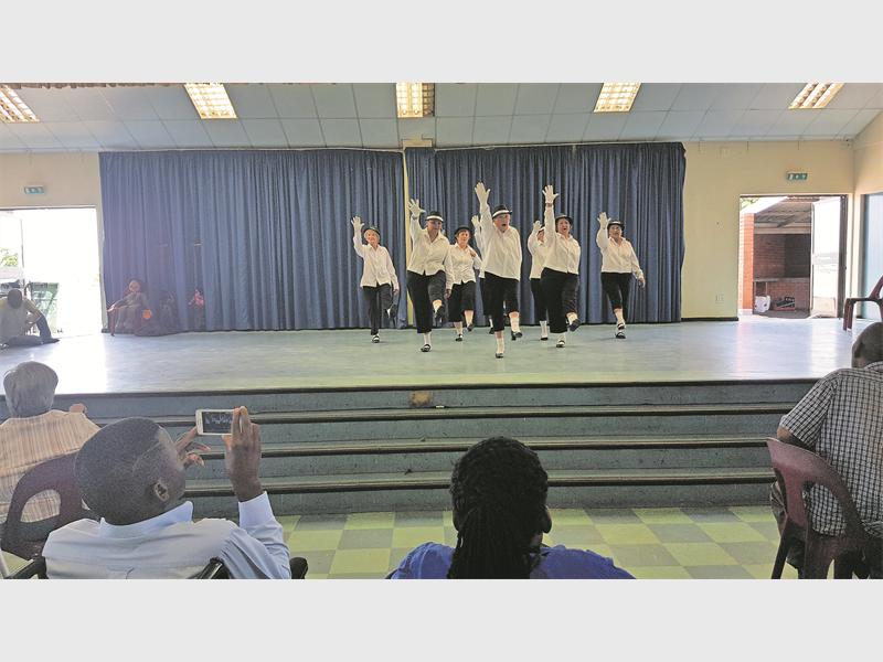 Entertainment was provided to the hundreds of guests at the function.