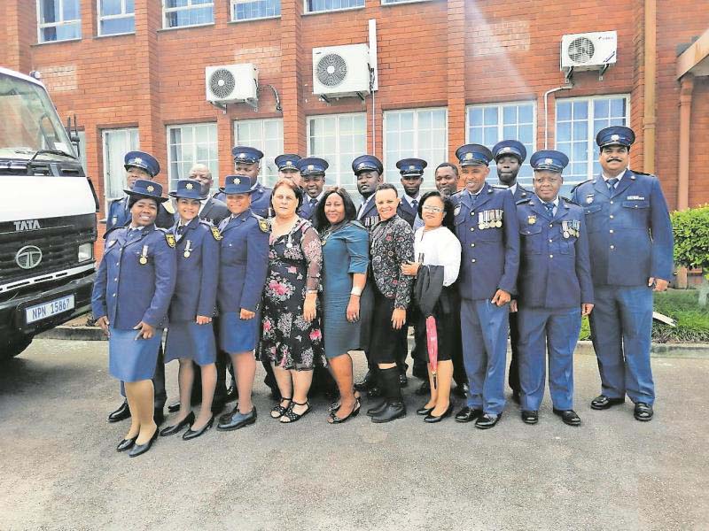 Wentworth SAPS Medal Recipients Lauded Southlands Sun