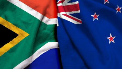 South,Africa,And,New,Zealand,Flag,Together