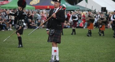 Highland Gathering performers