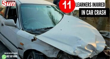 A taxi and car collided in Clairwood and had left 11 learners injured.