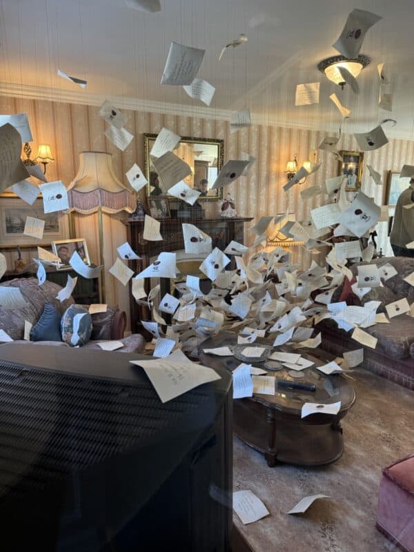 You could walk through scenes from Harry’s home.