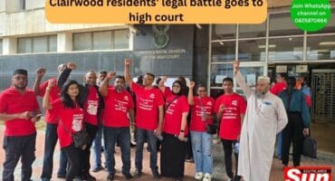 Clairwood Ratepayers Association filed an urgent application at the Durban High Court challenging eThekwini Municipality to stop rezoning the area