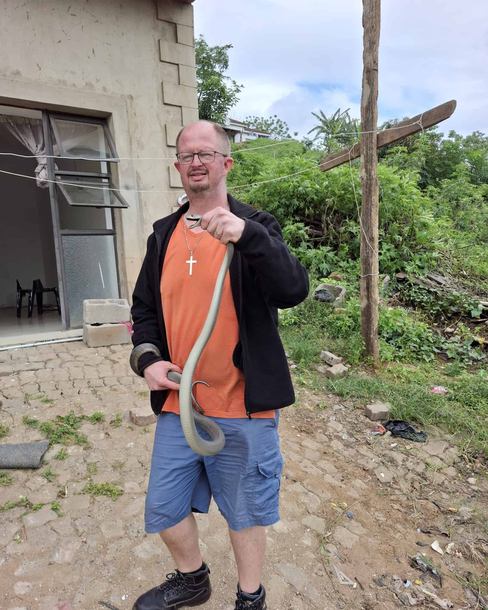 Black mamba captured in Cato Ridge