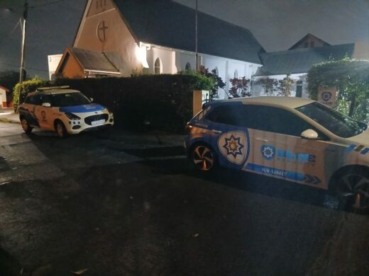 Blue Security officers partnered with the police in a recent operation held near Seaview 