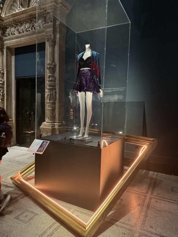 One of Taylor Swift’s infamous outfits displayed at a special exhibition.