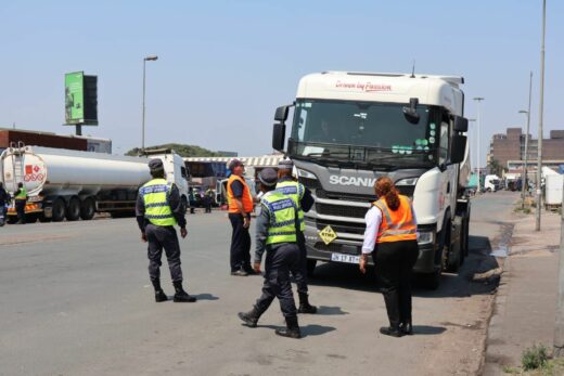 Police conducted a sting operation along South Coast Road and Solomon Mahlangu Drive