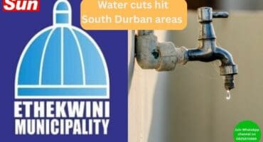The planned water cuts will hit the South of Durban areas under eThekwni Municipality