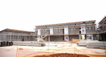 The KwaZulu-Natal Department of Education's deputy director general for Institutional Development, Judy Dlamini in her quest to monitor progress of construction sites and ensure compliance inspected Collingwood Primary School