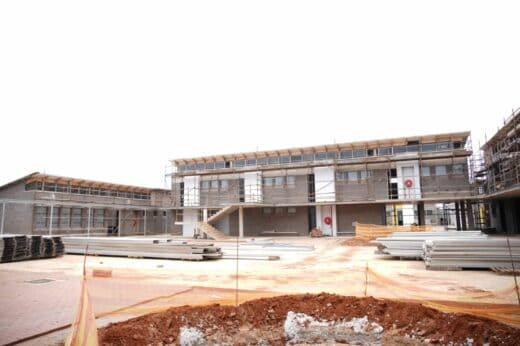 The KwaZulu-Natal Department of Education's deputy director general for Institutional Development, Judy Dlamini in her quest to monitor progress of construction sites and ensure compliance inspected Collingwood Primary School