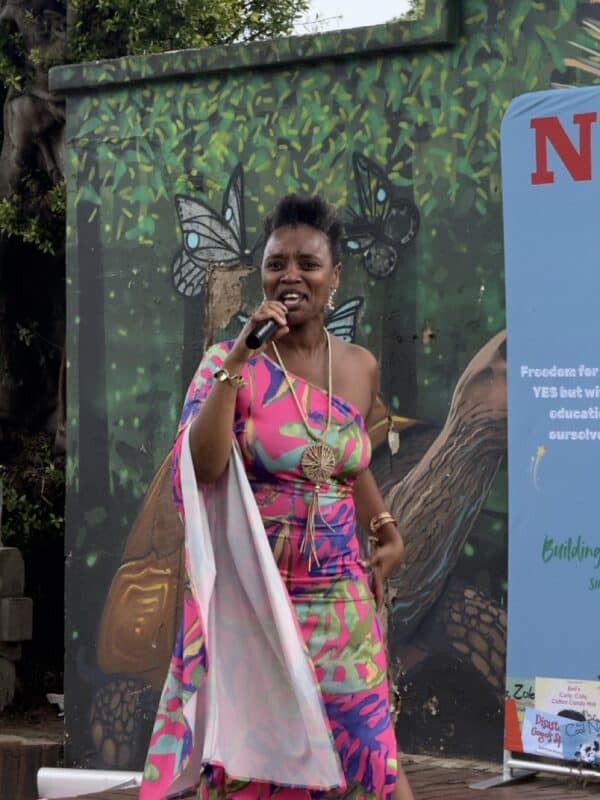 Pretty Olifant the Gcinamasiko Arts and Heritage Trust spokesperson also served as the MC for the event.