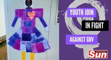 "The woman in Purple” by the learners at Collingwood Primary School.