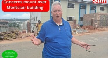 Ward 64 councillor Norman Gilbert received complaints from residents regarding a building on Montclair Road