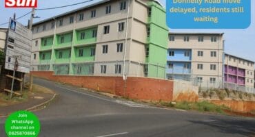 The date for the official hand over of the Donnelly Road housing project has not been made public