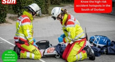 Know all the accident-prone areas on The Bluff, Wentworth, Jacobs, Clairwood and surrounding areas