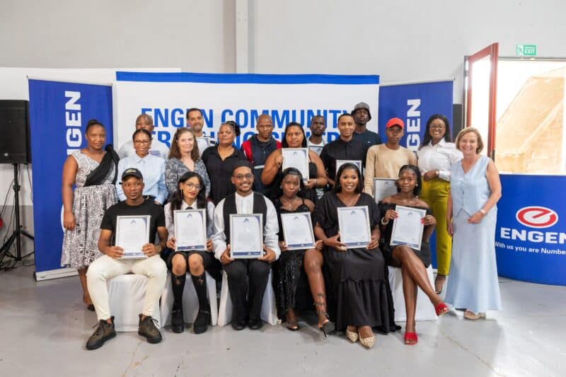 The Engen Community Computer School celebrated the graduation of 87 students this year from its free digital literacy programme.