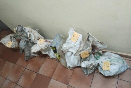 Police recovered goods suspected to have been stolen from Chatsworth in Durban