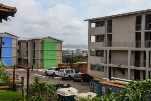 The date for the official hand over of the Donnelly Road housing project has not been made public