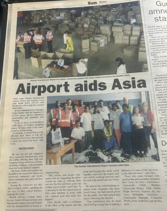 A January 2005 edition of the paper. Photo: Christopher Naidoo