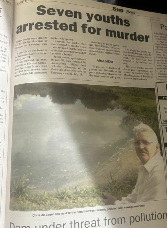 An August 2005 edition of the paper. Photo: Christopher Naidoo