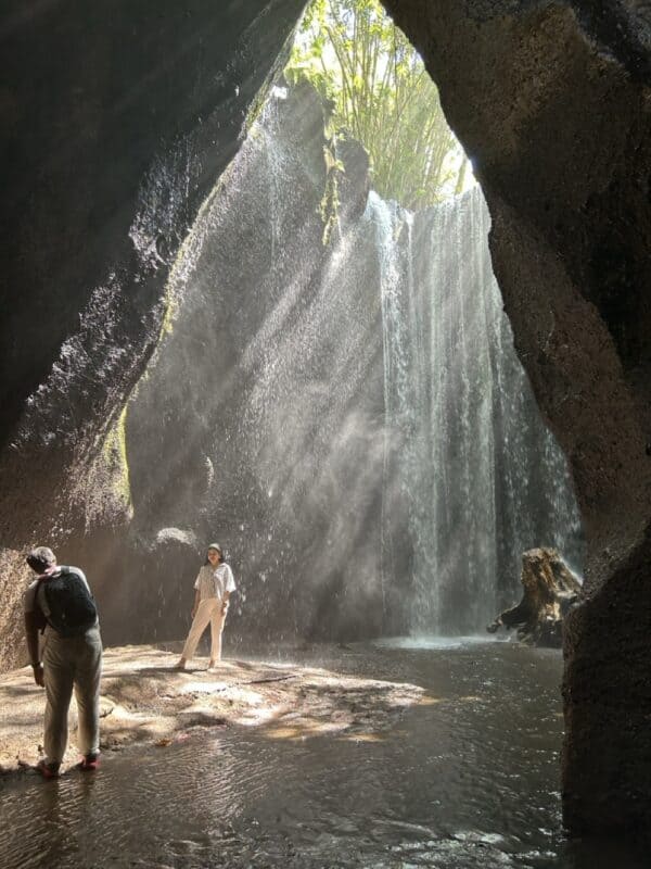 The Tucked Cepung waterfall.